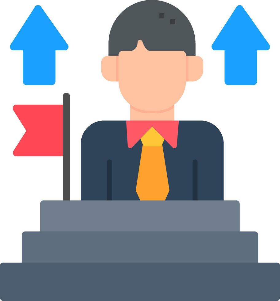 Career Flat Icon vector