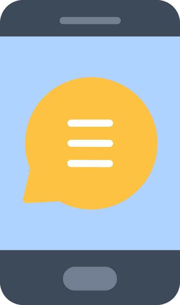 Smartphone Flat Icon vector