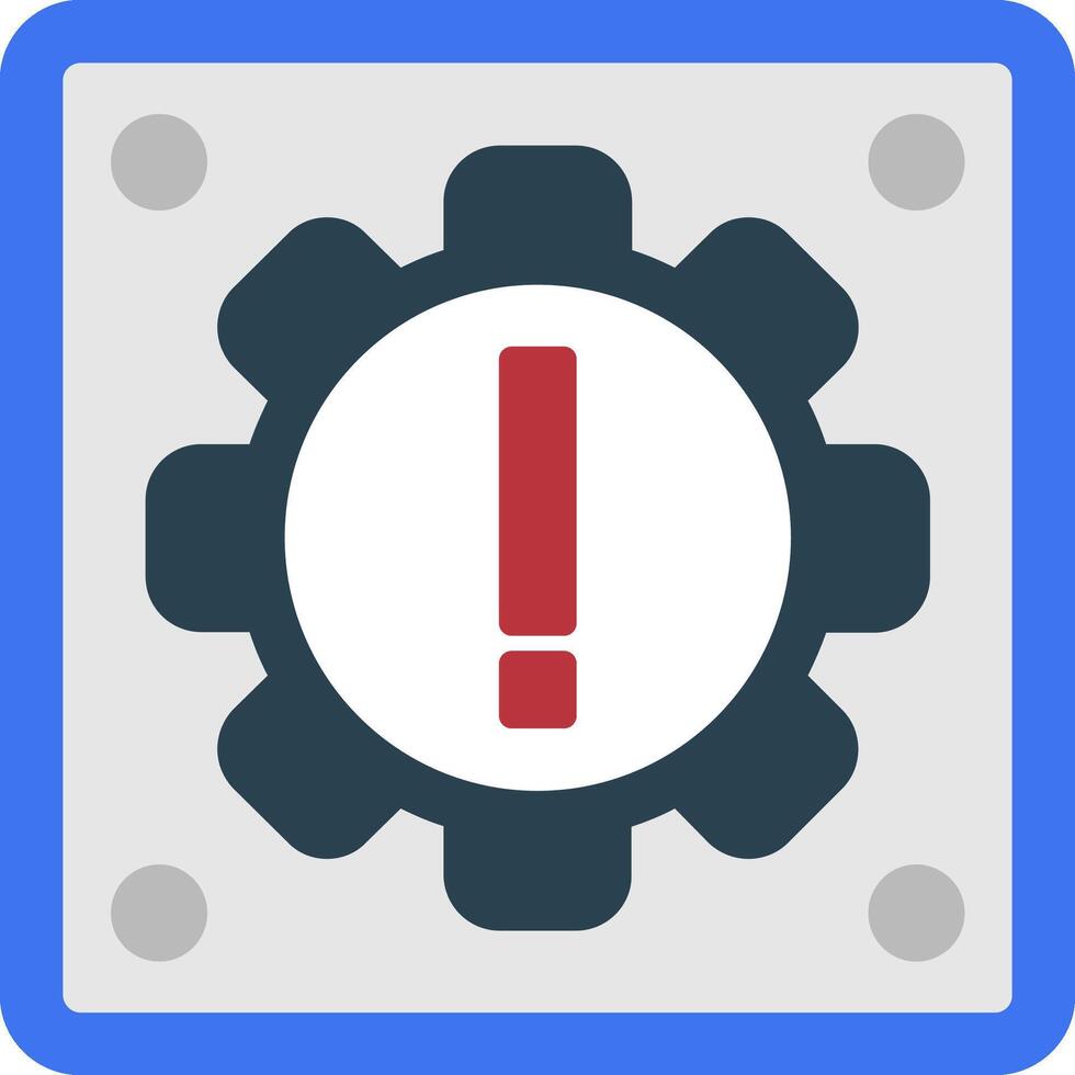 Setting Flat Icon vector