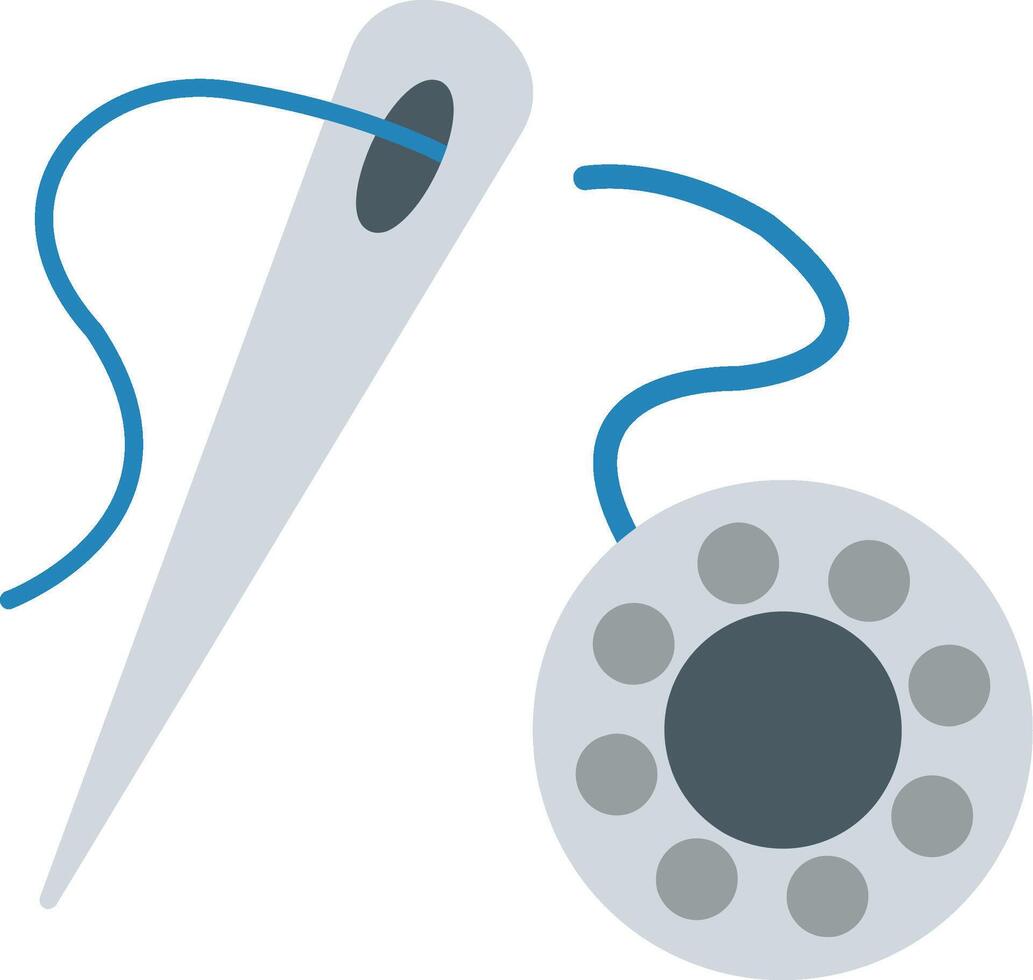 Sewing Tool Flat Icon vector