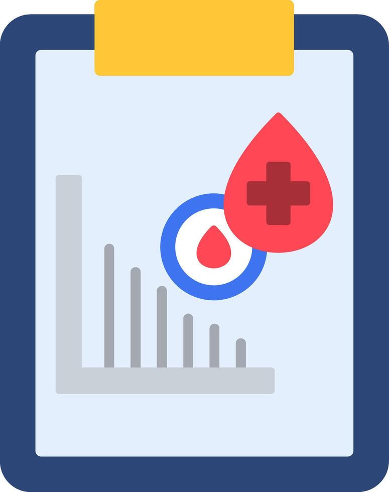Report Flat Icon vector