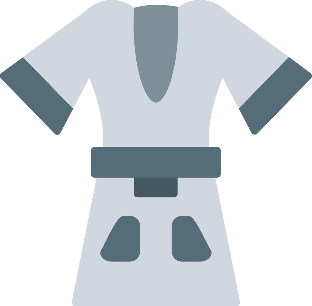 Robe Flat Icon vector