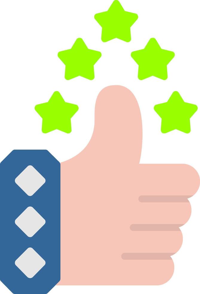 Appreciation Flat Icon vector