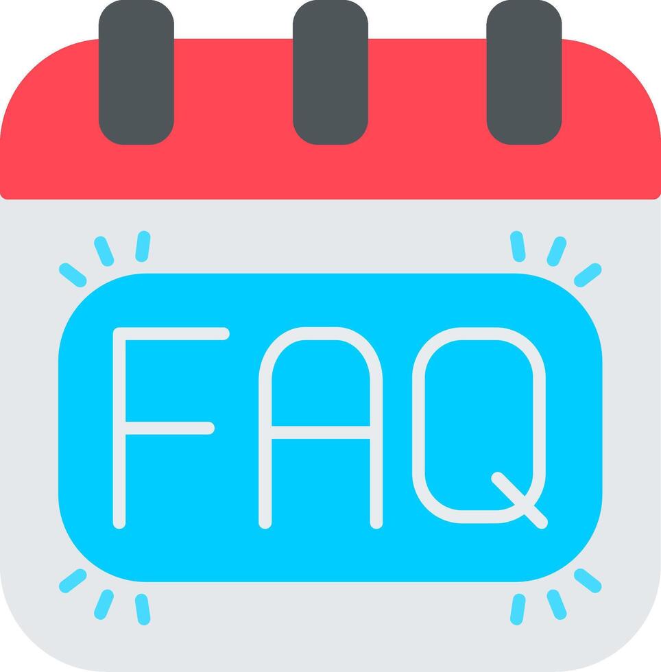 Calendar Flat Icon vector