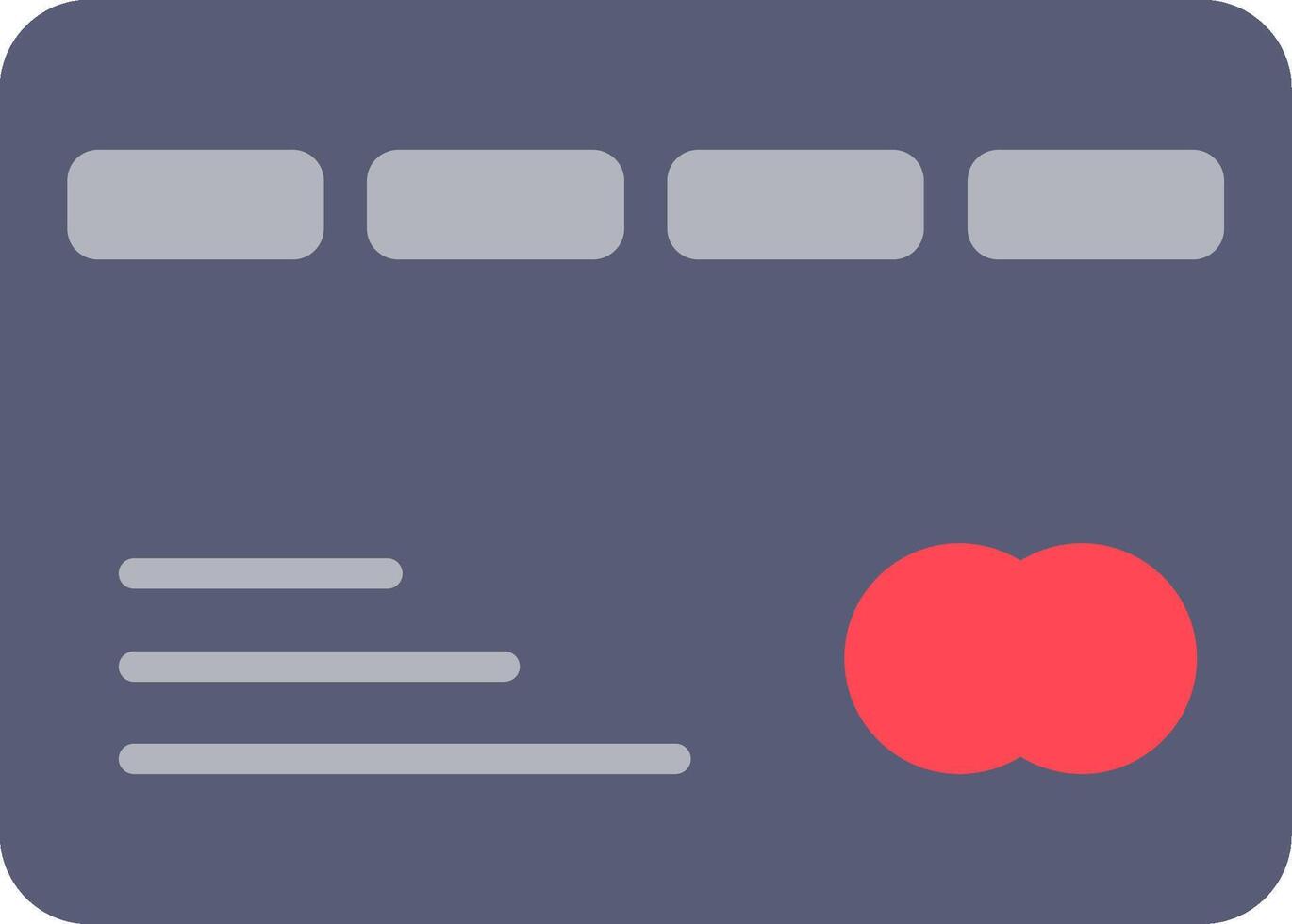 Credit Card Payment Flat Icon vector
