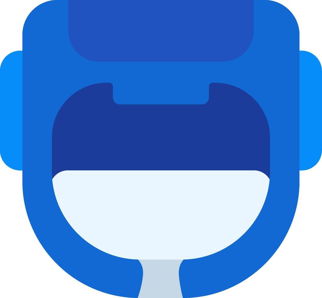 Helmet Flat Icon vector