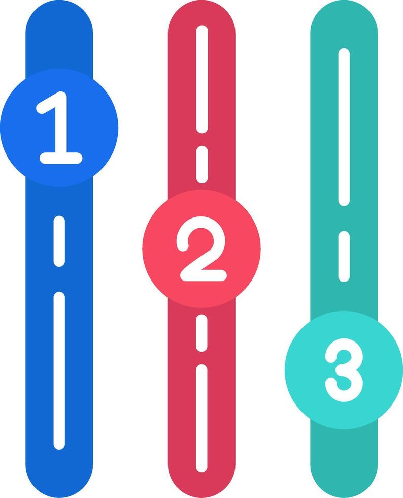 Diagram Flat Icon vector