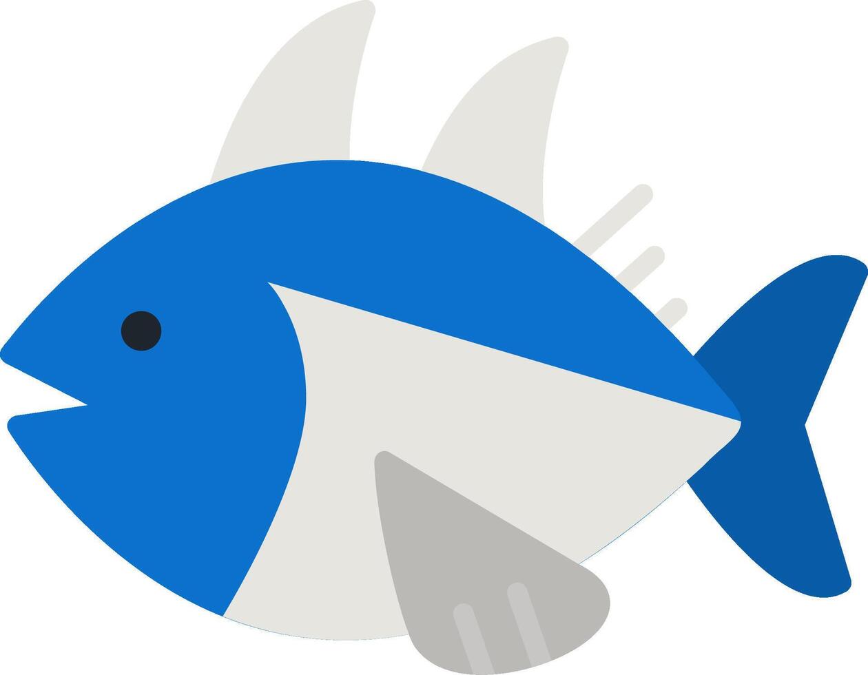 Tuna Flat Icon vector