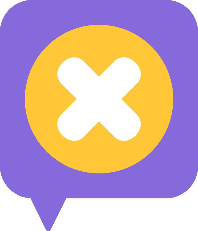 Chat Flat Icon vector