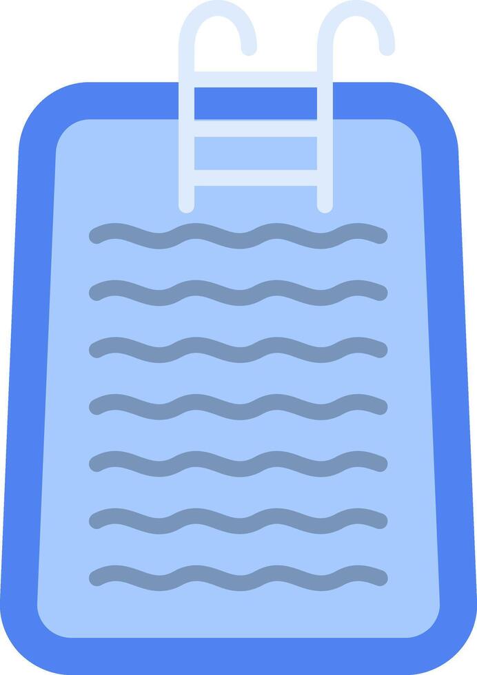Swimming Pool Flat Icon vector