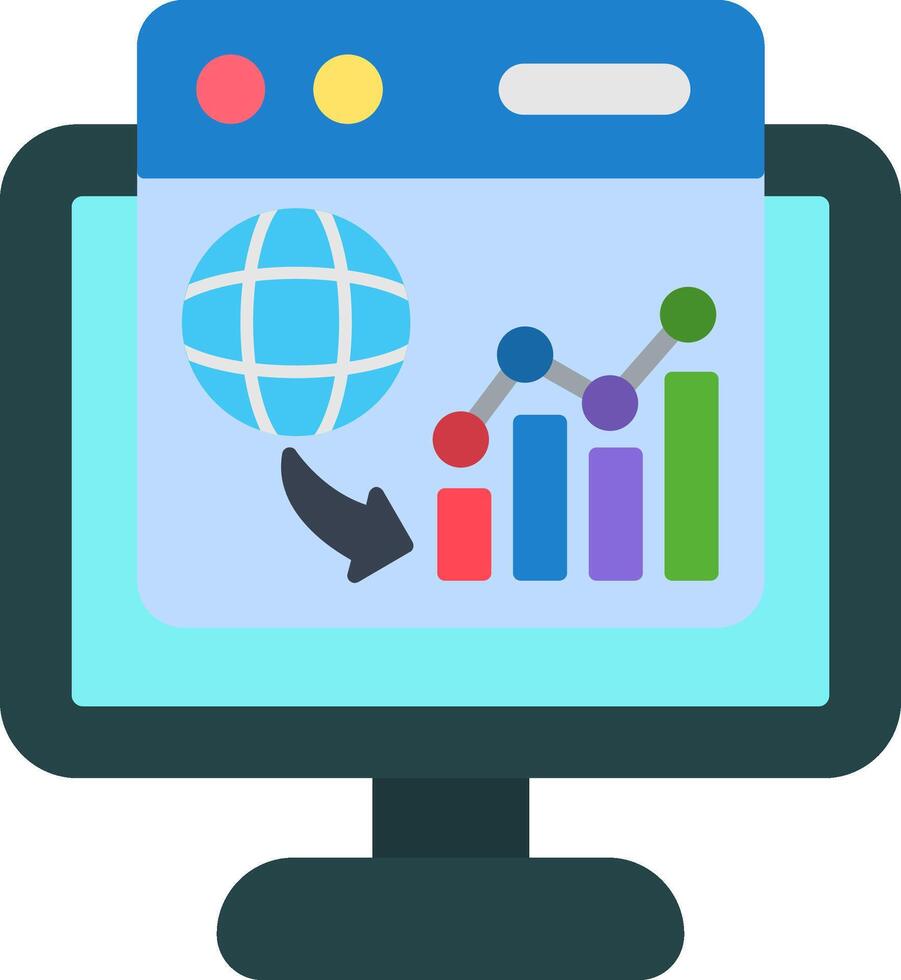 Webpage Flat Icon vector
