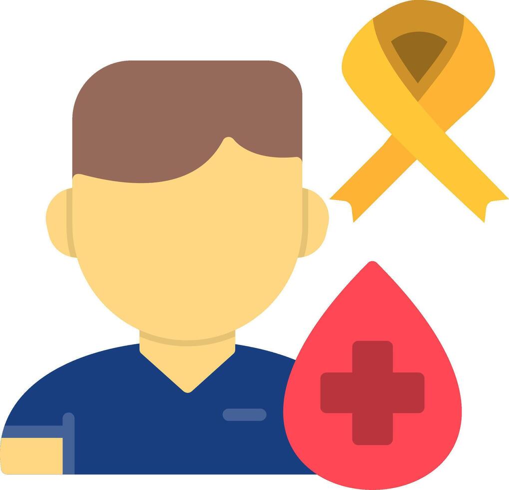 Survivor Flat Icon vector