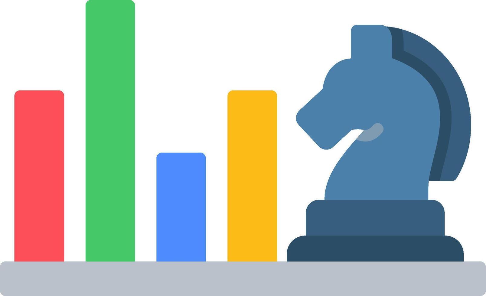 Strategy Flat Icon vector