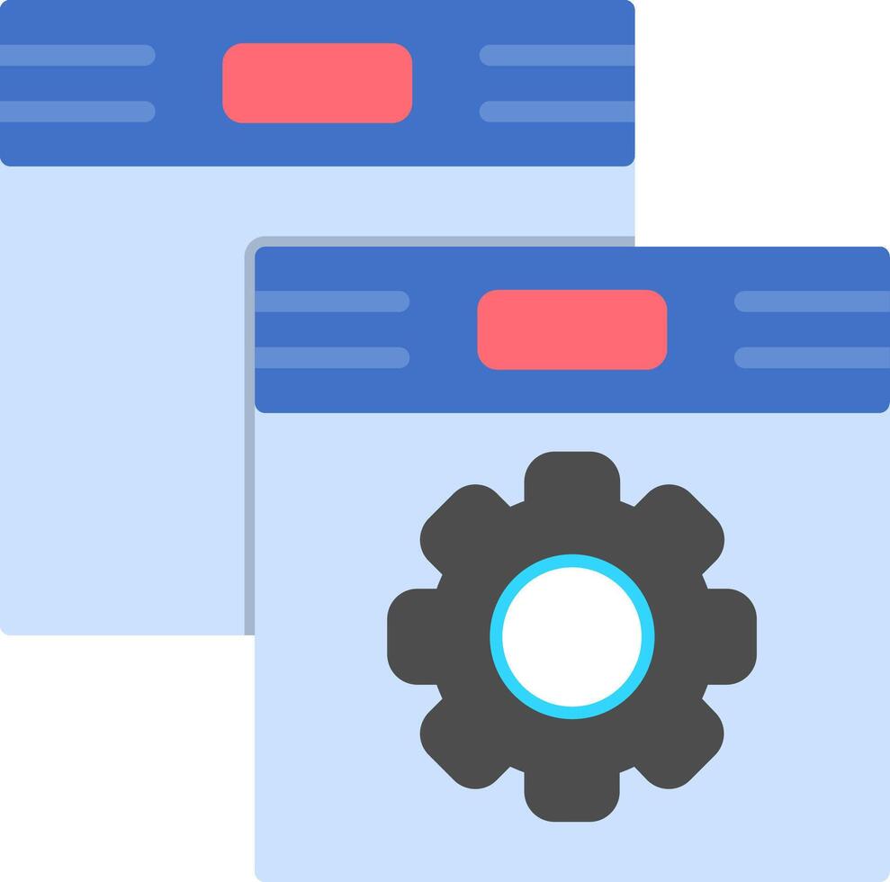 Platform Flat Icon vector