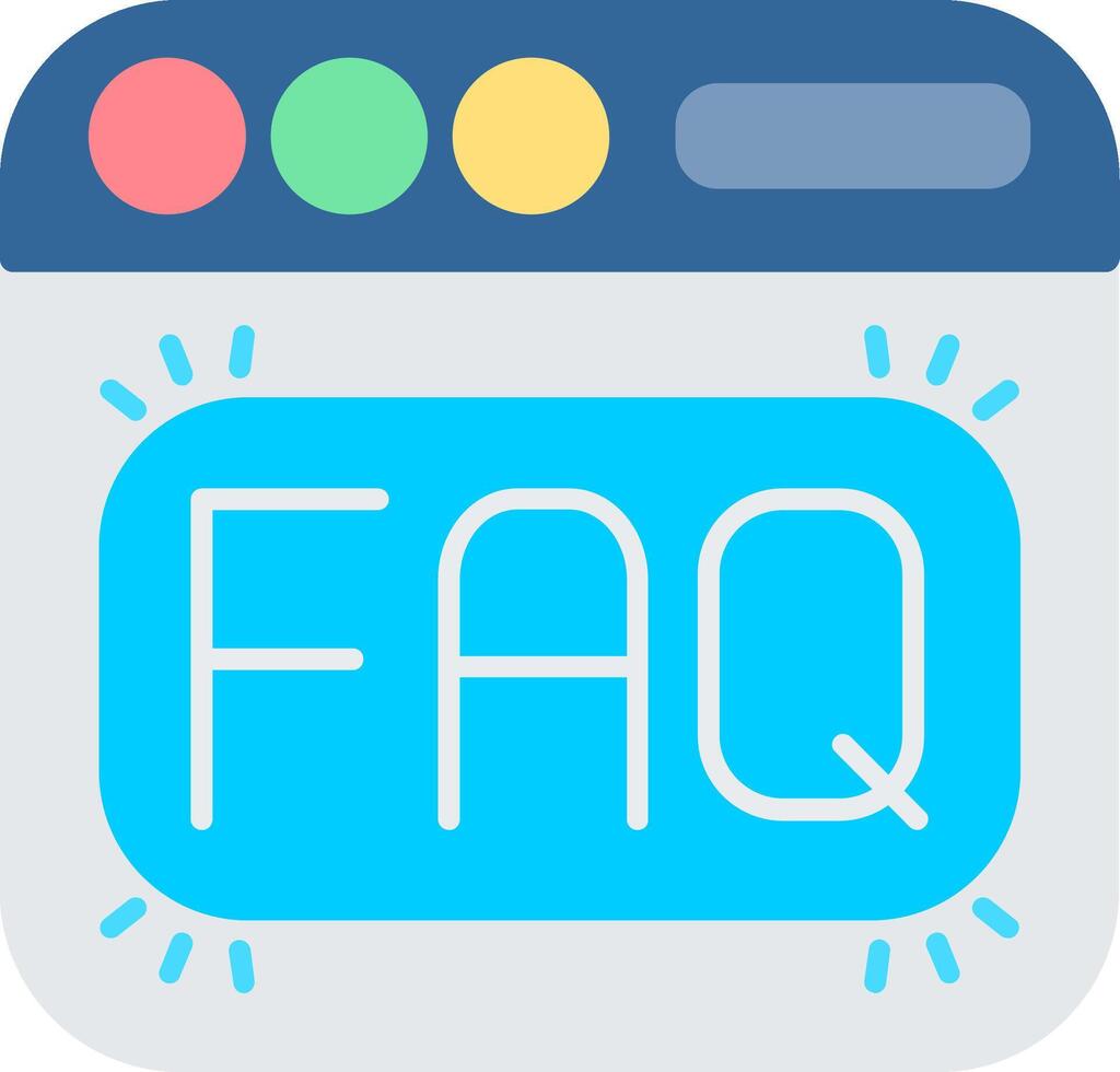 Webpage Flat Icon vector
