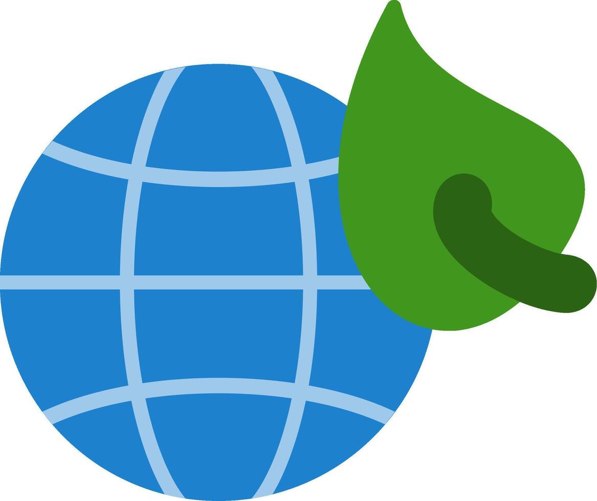 Biodegradable Flat Icon vector