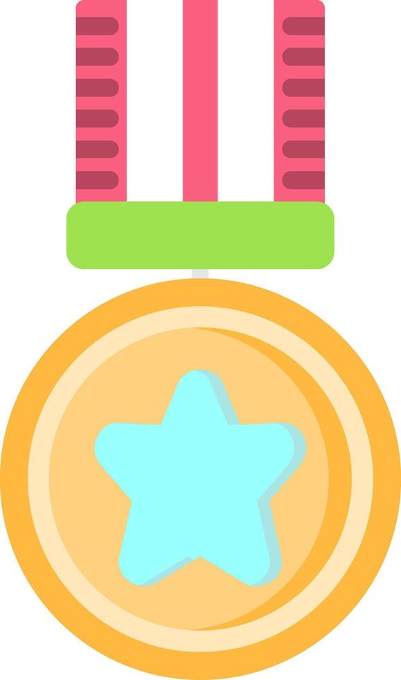 Medal Flat Icon vector