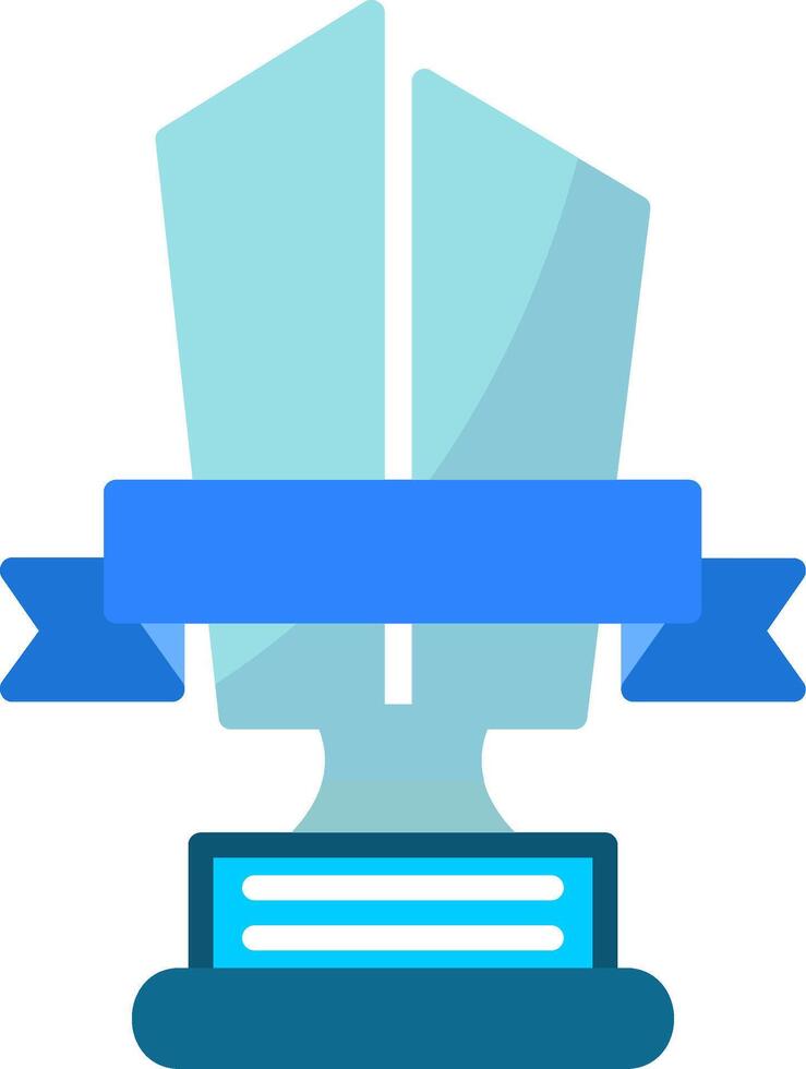 Trophy Cup Flat Icon vector