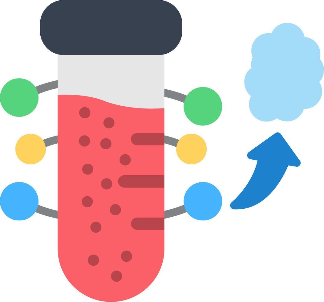 Virtual Lab Flat Icon vector