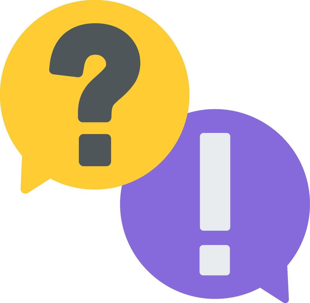 Chat Flat Icon vector