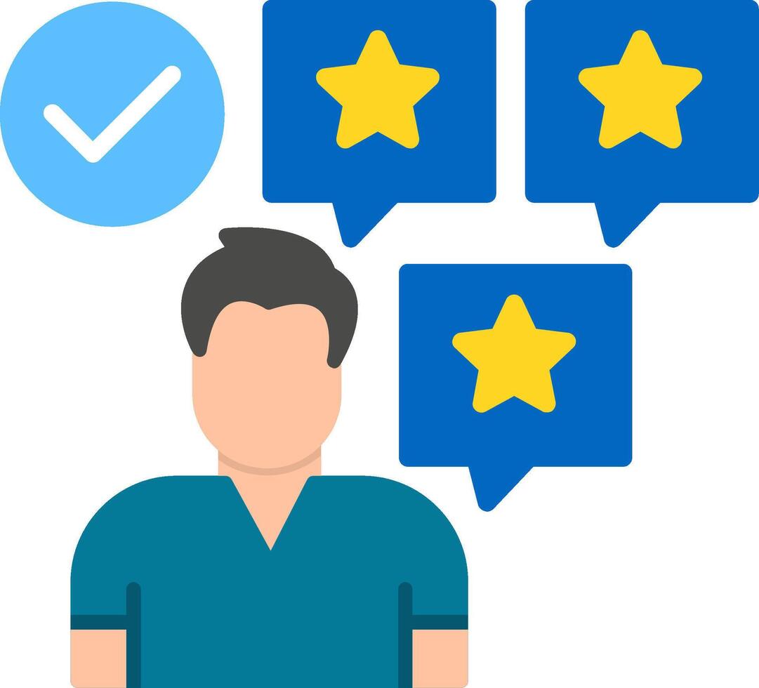 Feedback Flat Icon vector
