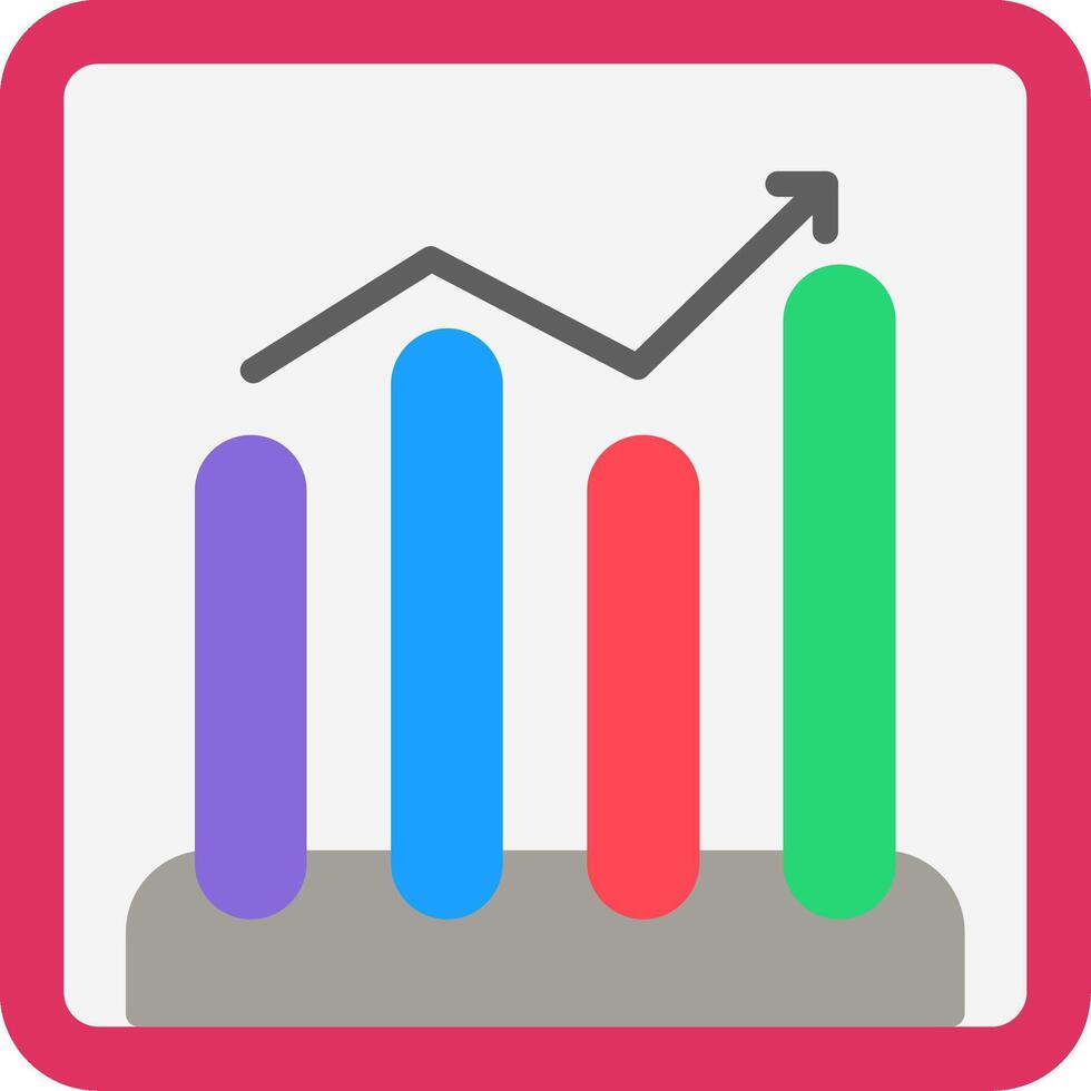 Growth Flat Icon vector