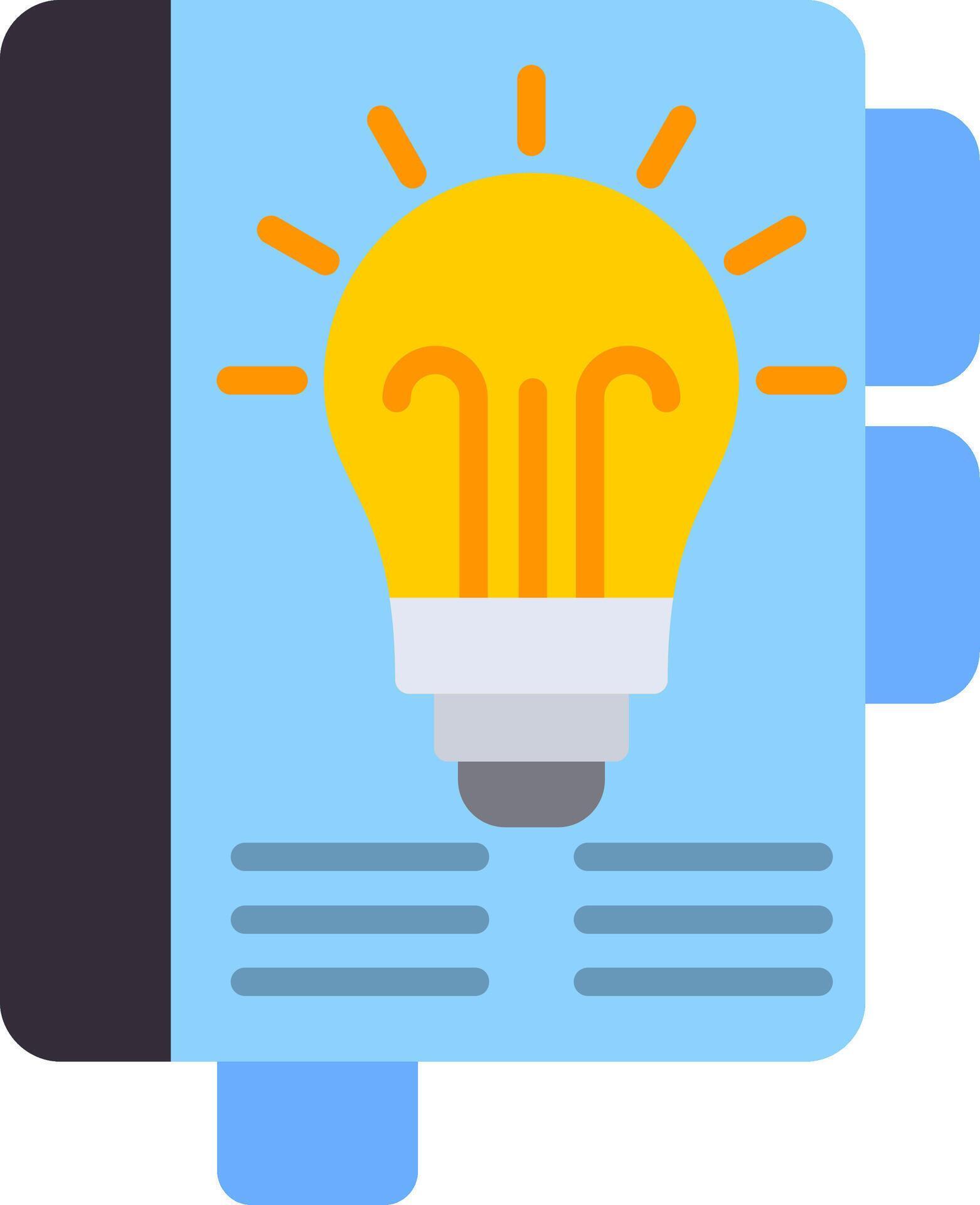 Knowledge Flat Icon 53933552 Vector Art at Vecteezy