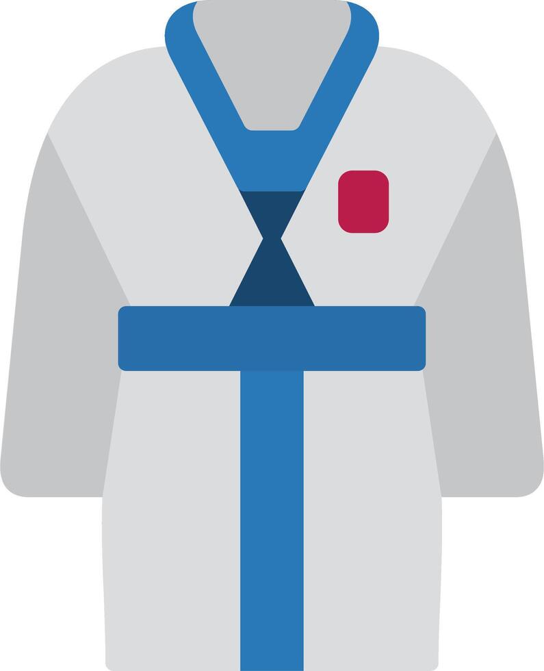 Robe Flat Icon vector