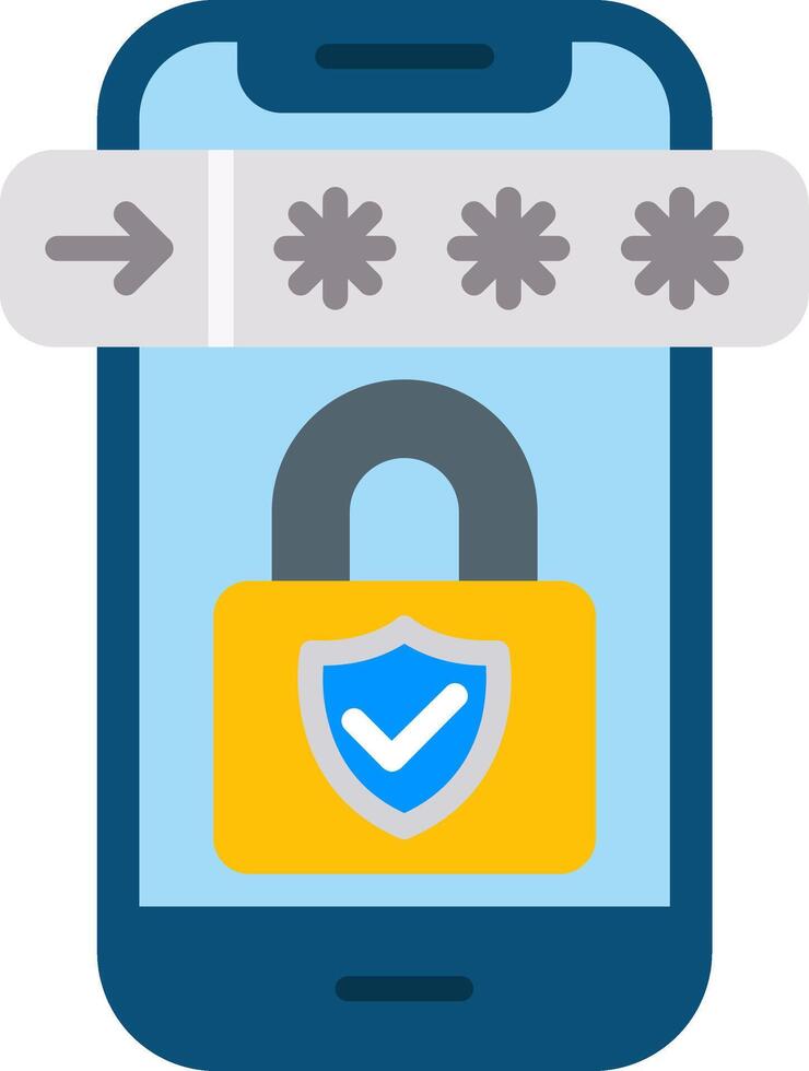 Privacy Flat Icon vector