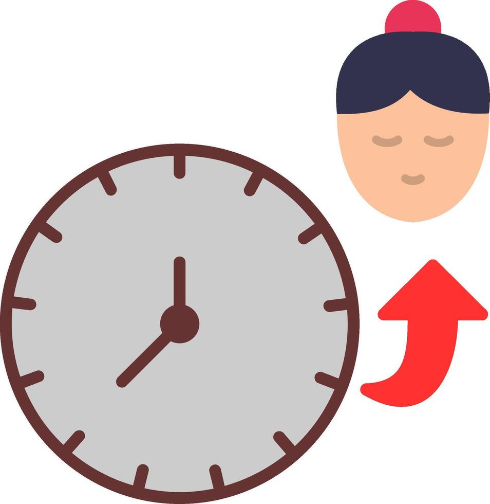 Time Flat Icon vector