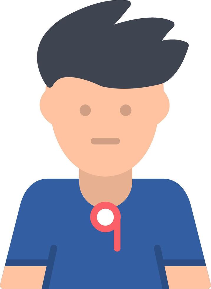 Coach Flat Icon vector