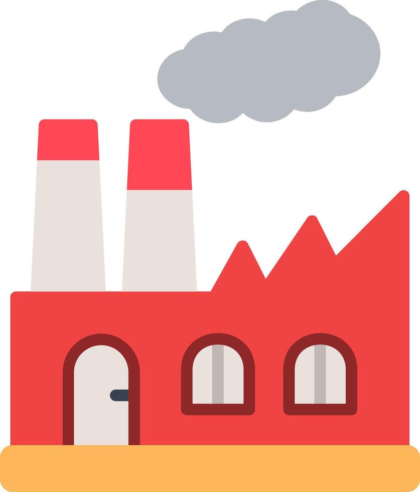 Manufacturer Flat Icon vector