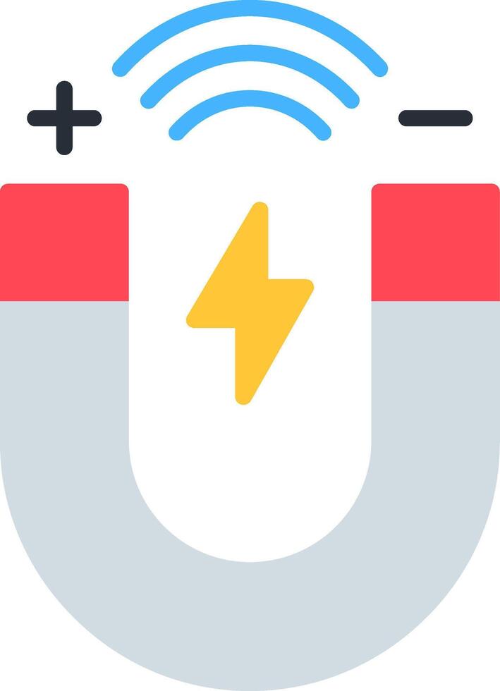 Magnet Flat Icon vector
