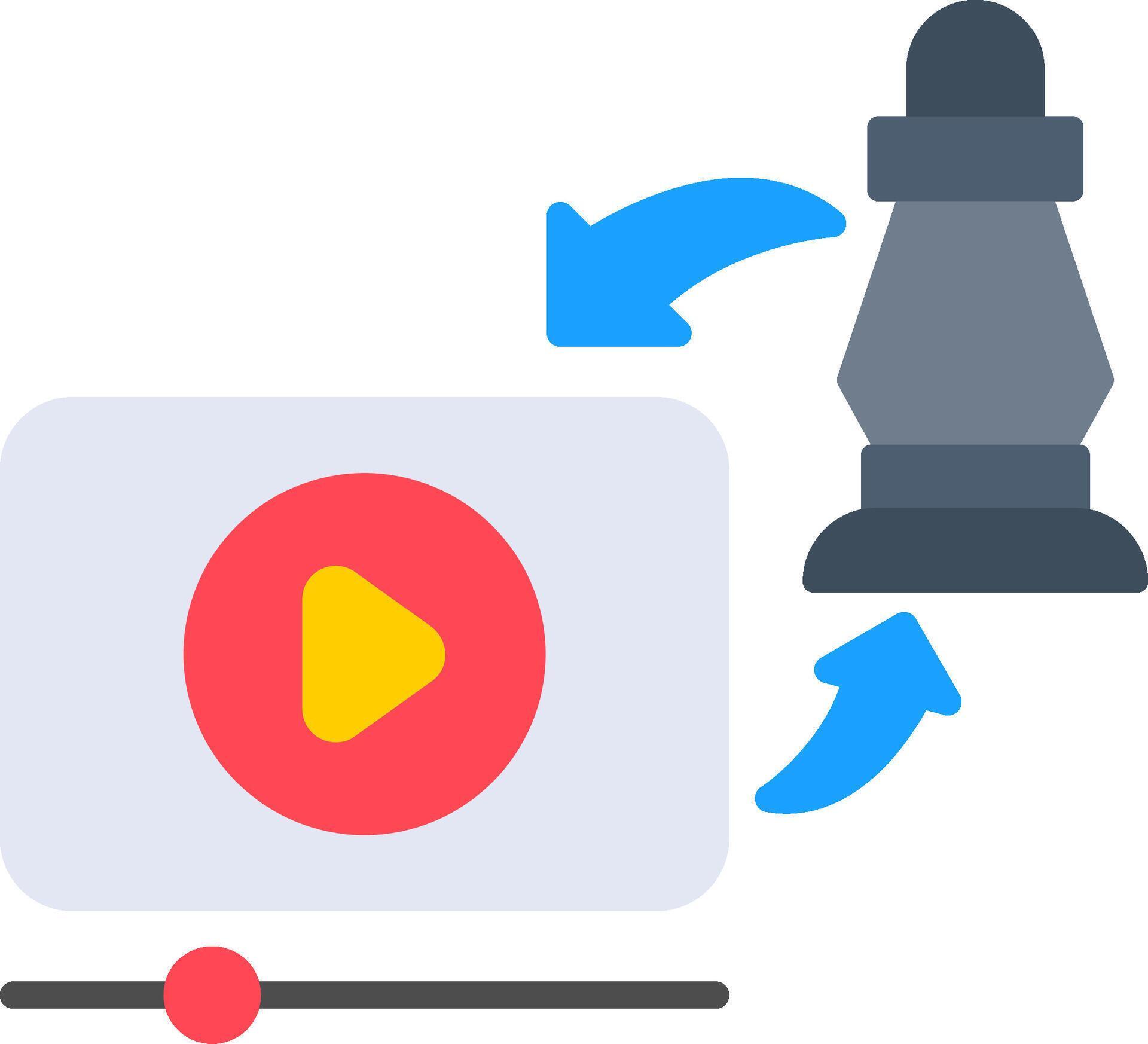Tutorials Flat Icon 53933791 Vector Art at Vecteezy