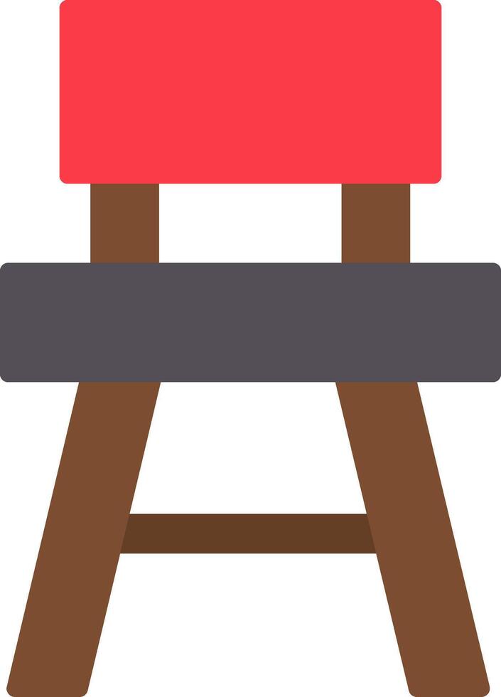 Bar Stool Flat Icon vector