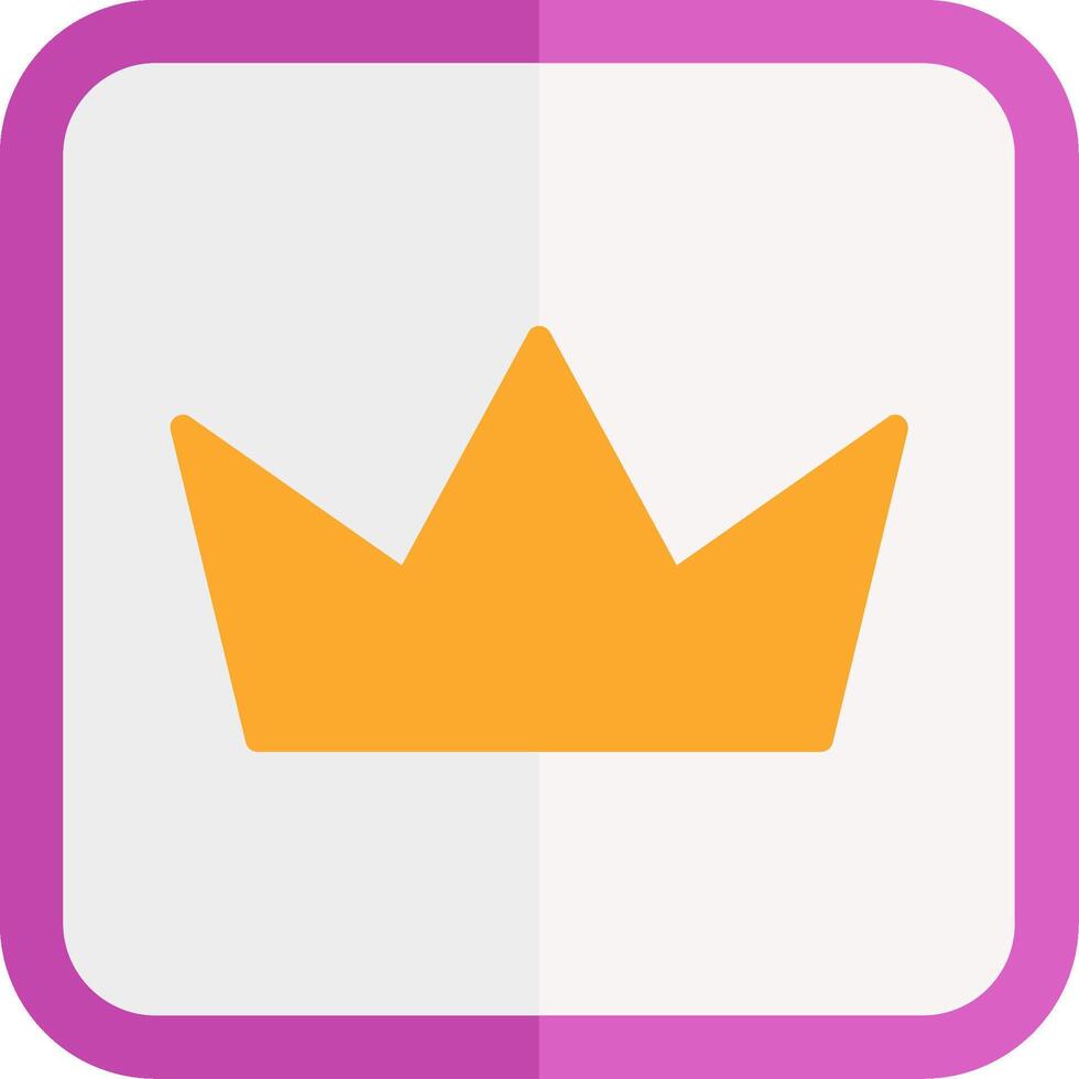 Crown Flat Icon vector