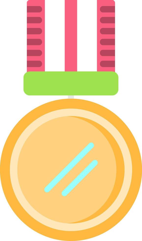 Medal Flat Icon vector