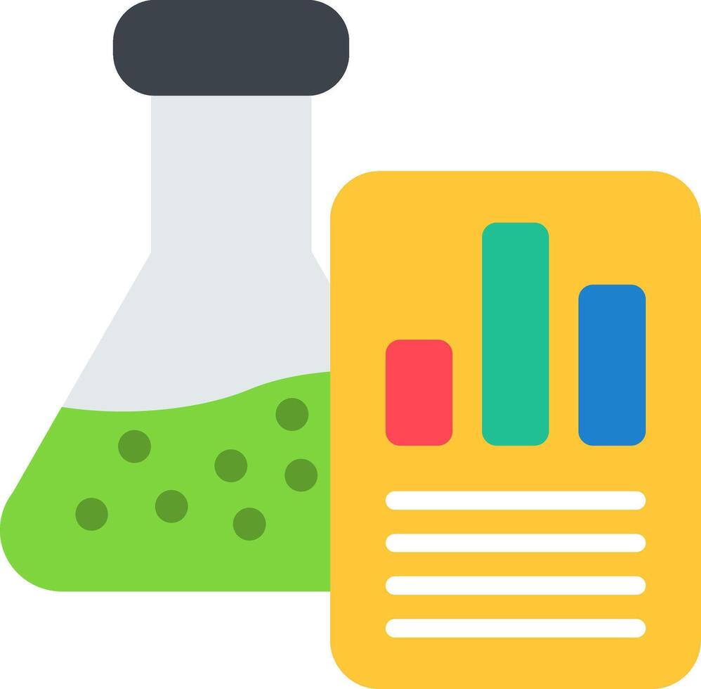 Analysis Flat Icon vector