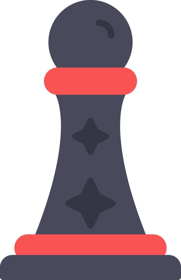 Pawn Flat Icon vector