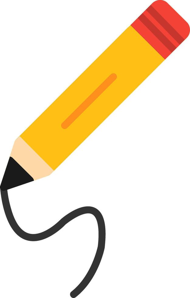 Pencil Flat Icon vector