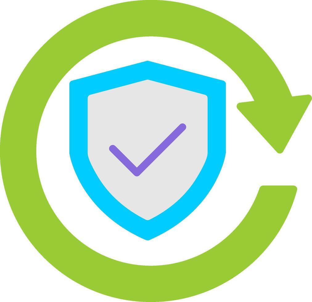 Shield Flat Icon vector