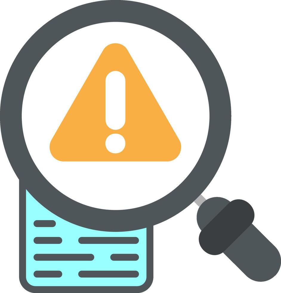 Risk Flat Icon vector
