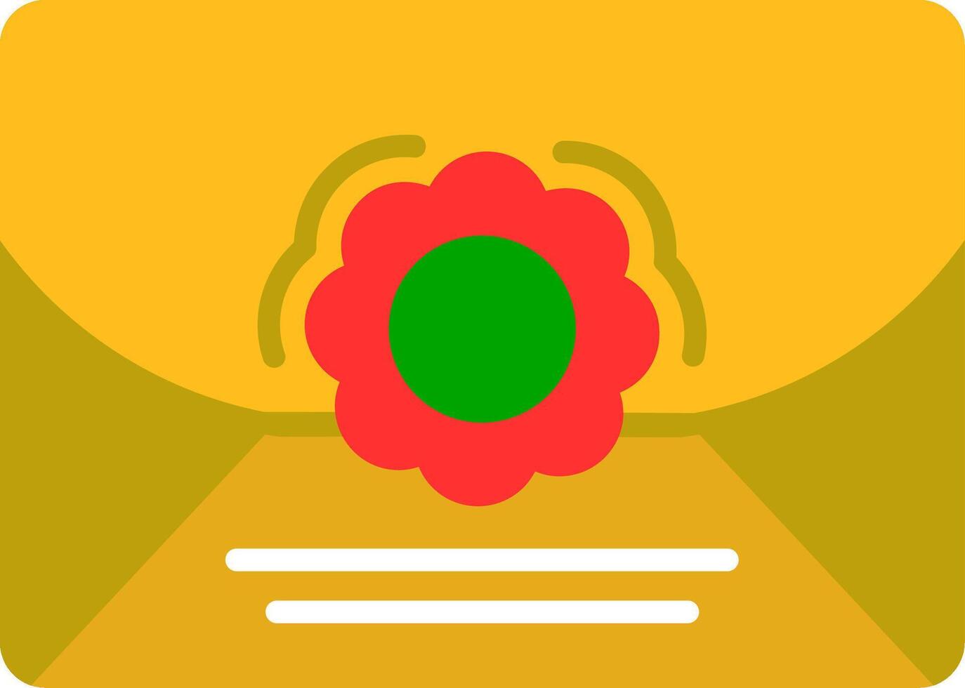 Envelope Flat Icon vector