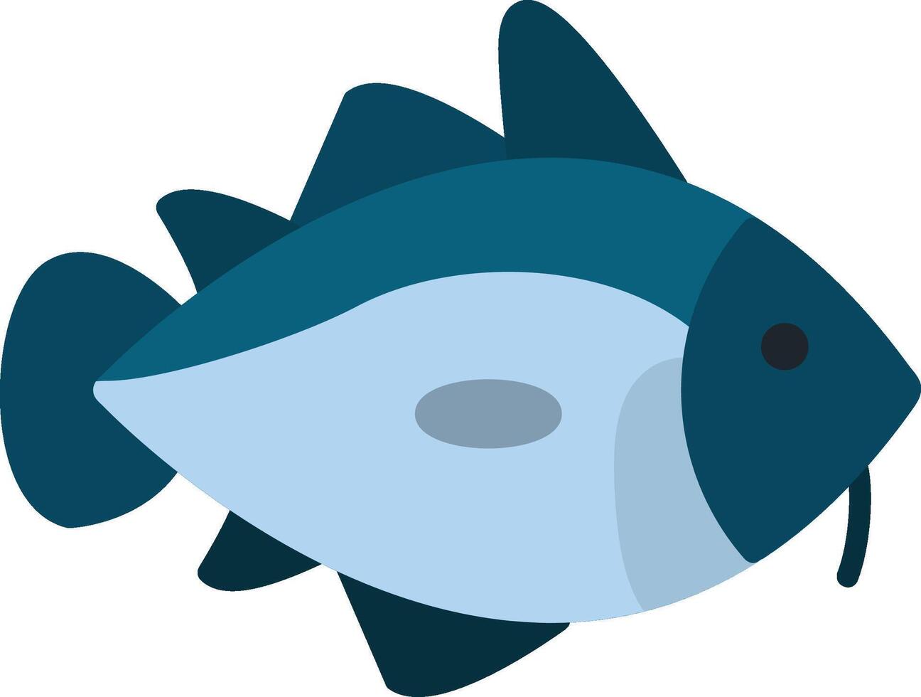 Cod Flat Icon vector