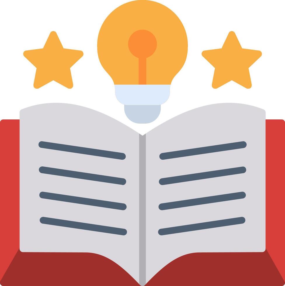 Learn More Flat Icon vector