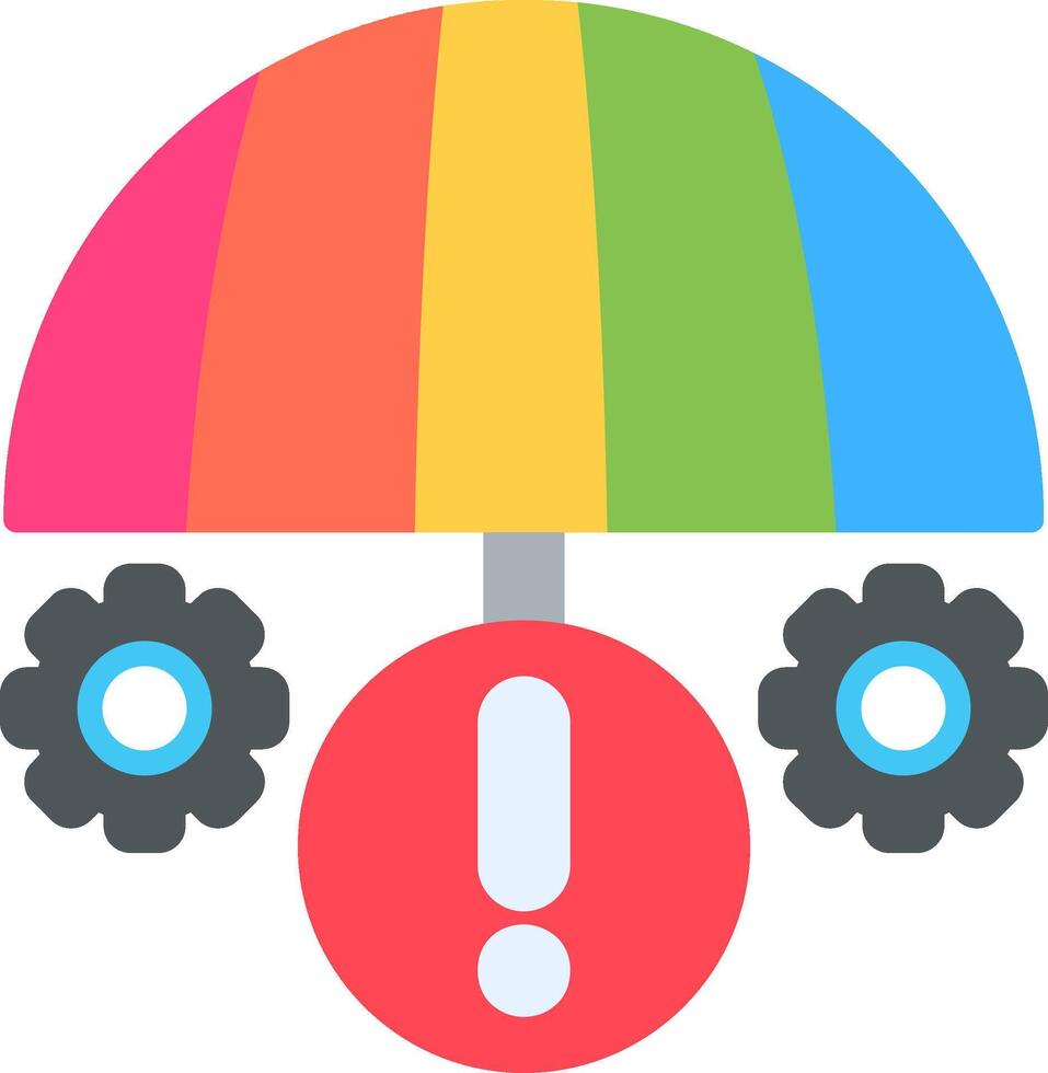 Mitigation Flat Icon vector