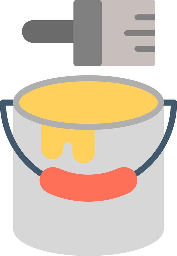 Paint Flat Icon vector