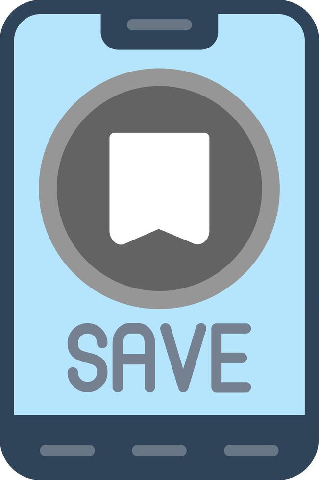 Save Flat Icon vector