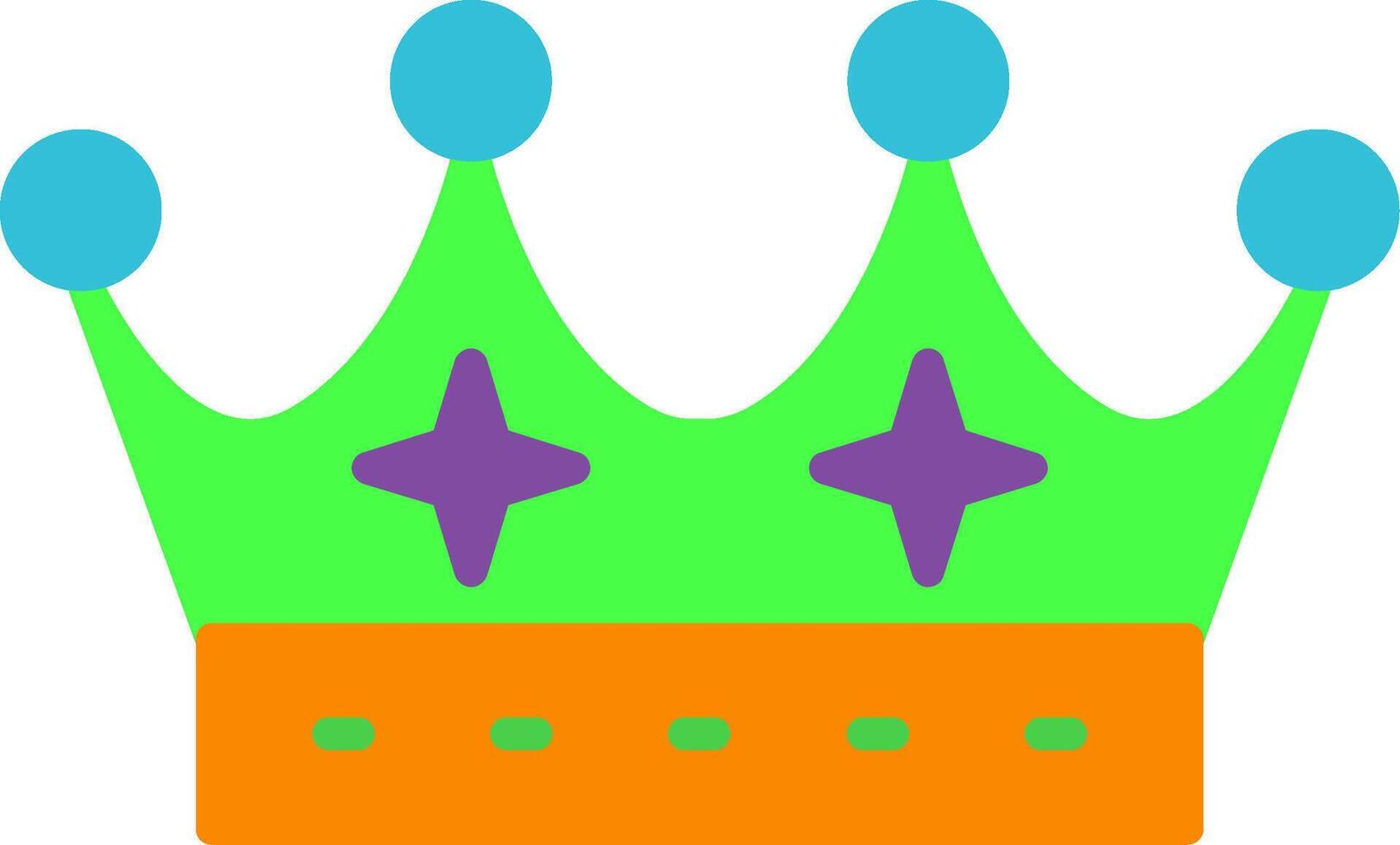 Crown Flat Icon vector