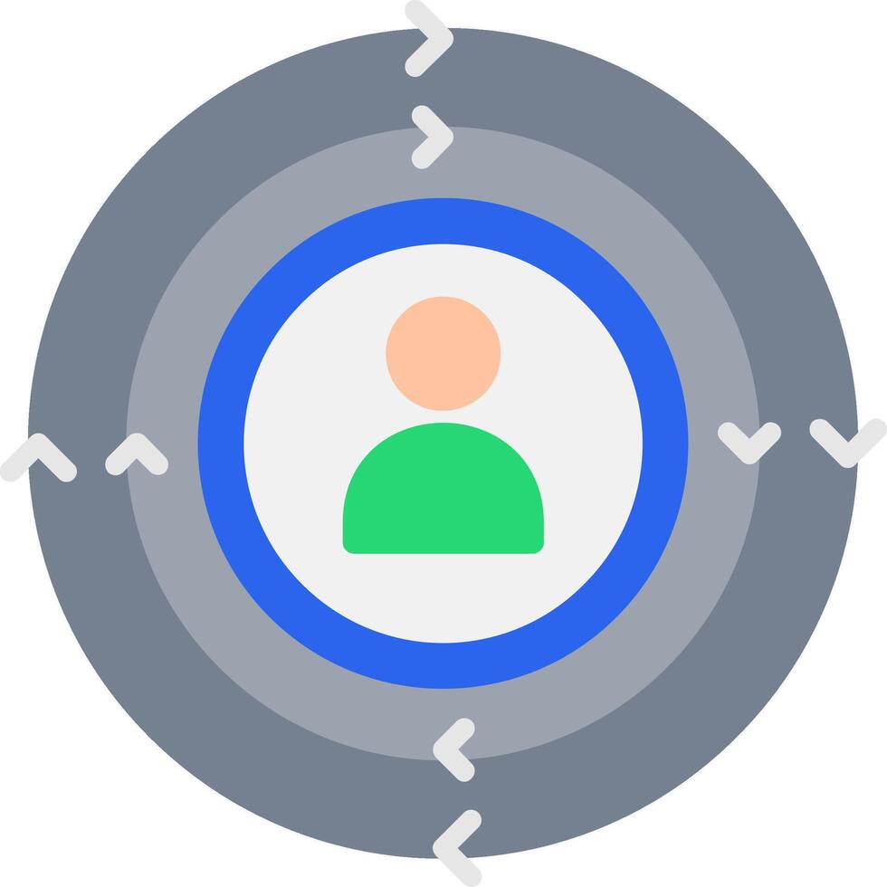 Cycle Flat Icon vector